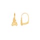 Boucles d'oreilles dormeuses ourson