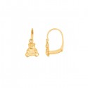 Boucles d'oreilles dormeuses ourson