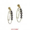 Boucles d'oreilles jeannette provençale