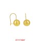 Boucles d'oreilles boules sur fil