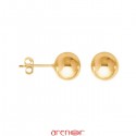 Boucles d'oreilles boules 8mm