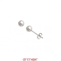 Boucles d'oreilles boules 4mm