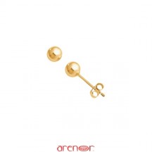 Boucles d'oreilles boules 4mm