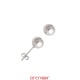 Boucles d'oreilles boules 6mm