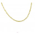 Collier maille épis en or jaune