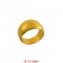 Chevalière anneau romain or jaune