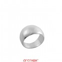 Chevalière anneau romain or gris