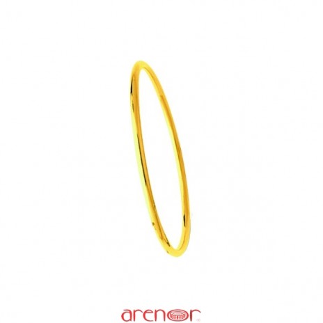 Bracelet jonc massif or jaune 20g