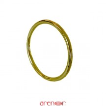 Bracelet jonc massif or jaune 45g