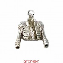 Pin's Jaquetille argent massif