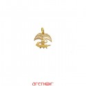Pendentif de Nîmes petit modèle or jaune