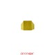 Chevalière rectangle or jaune