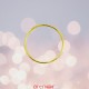 Bracelet jonc enfant en or jaune
